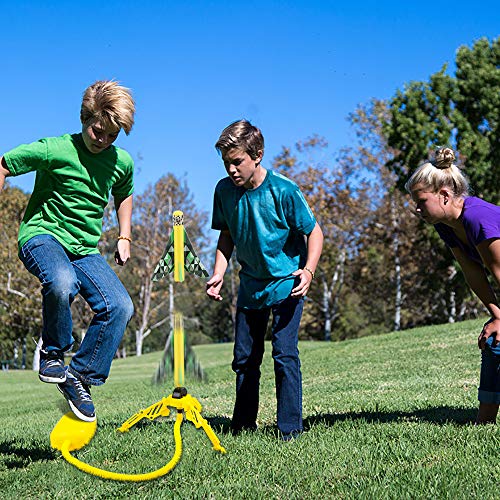 Dstper Rocket Launcher Toys,Include 4 Rockets-Outdoor Jump Rocket ...