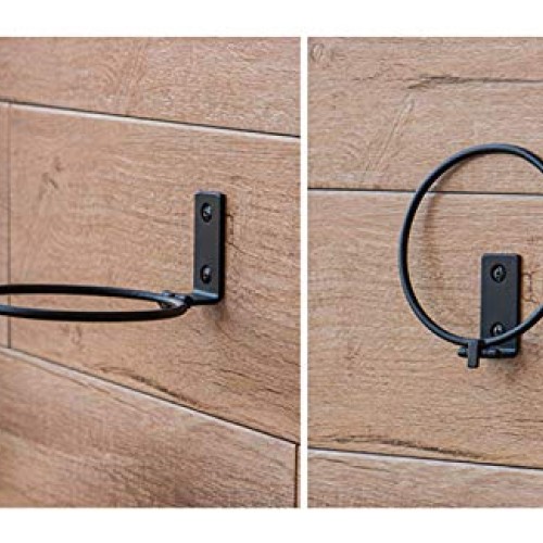 Dtacke 3pcs 4 inch Wall Planter Hook Wall Planter Flower Pot Holde...