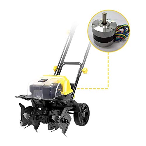 Electric Scarifier Cordless 40V Handheld Rotavator with Rechargeab...