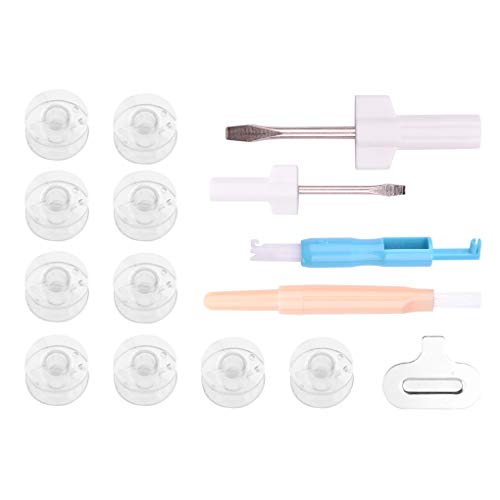 DTOWER 15pcs Sewing Tool Set Multi Functional Threader Shuttle Cor...