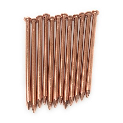 12 PACK USA MADE! Copper 4 Inch Long Nail Spikes, Kills Trees Stum...