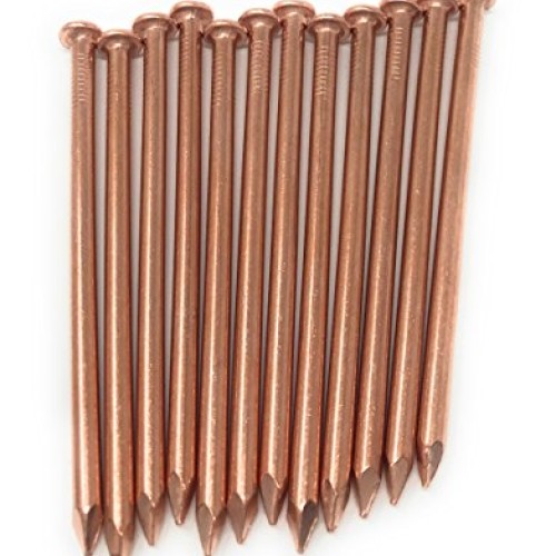 12 PACK USA MADE! Copper 4 Inch Long Nail Spikes, Kills Trees Stum...