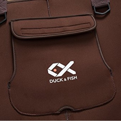 Duck and Fish Brown Neoprene 200G Thinsulate Hunting Fishing Bootf...