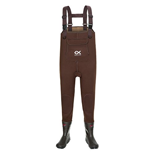 Duck and Fish Brown Neoprene 200G Thinsulate Hunting Fishing Bootf...
