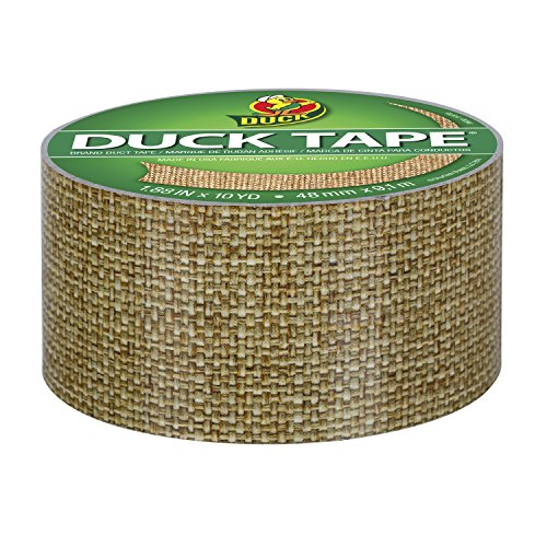 Duck Brand 283713 Burlap Printed Duct Tape, 1.88 Inches x 10 Yards...