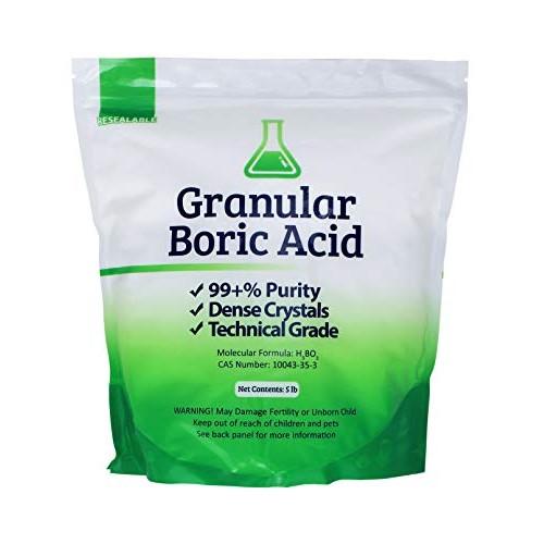5 lb Bag of Granular Boric Acid
