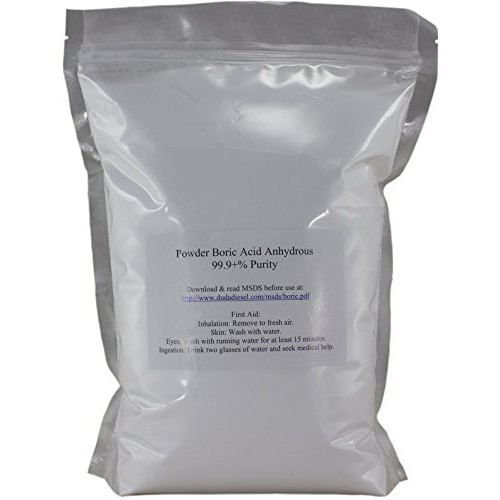 Duda Energy - borp1f borp1 Fine Powder Boric Acid H3BO3 99, 1 lb. ...