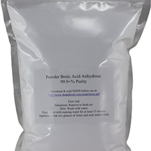 Duda Energy - borp1f borp1 Fine Powder Boric Acid H3BO3 99, 1 lb. ...