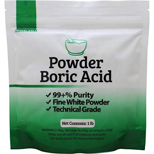 Duda Energy - borp1f borp1 Fine Powder Boric Acid H3BO3 99, 1 lb. ...