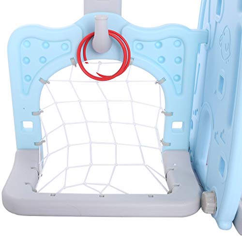 Toddler Climber and Swing Set, 5 in 1 Kids Indoor and Outdoor Slid...