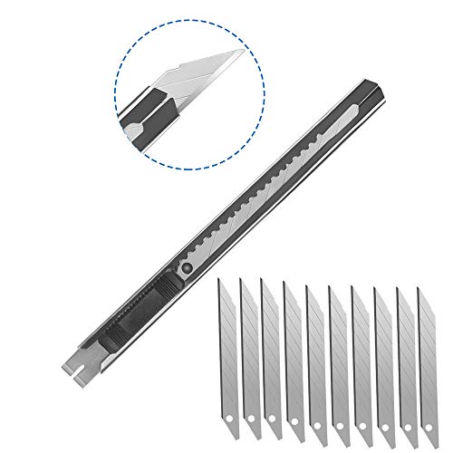 DUJISO 108 PCS Precision Cutter Carving Craft Hobby Knife Kit Incl...