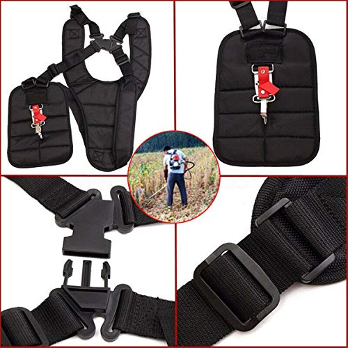 Dunhil Black Comfort Padded Belt Double Shoulder Strap, Trimmer Sh...
