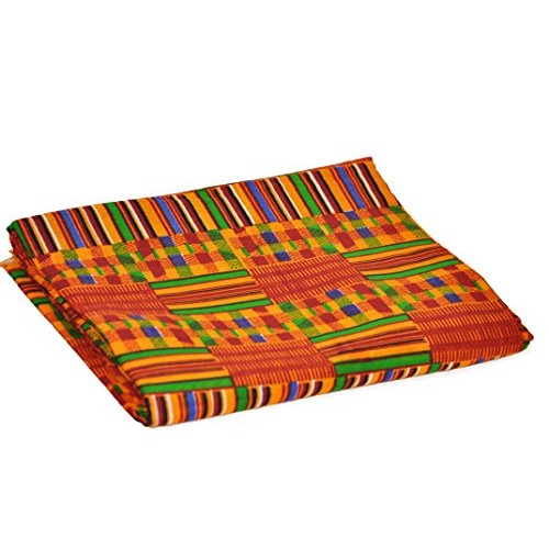 Dupsies African Kente Print Fabric 1 Yard