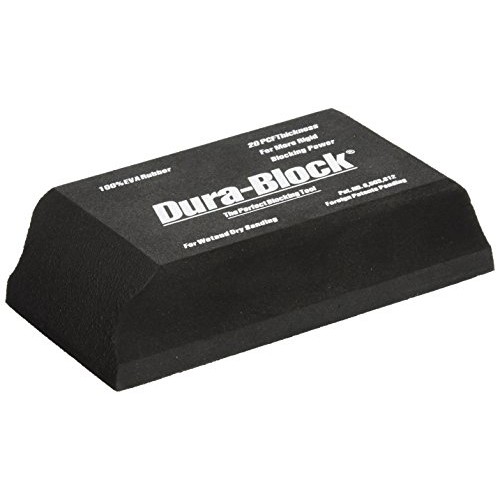 Dura-Block AF4401 Black 1/3-Sanding Block