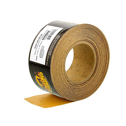 Dura-Gold - Premium - 100 Grit Gold - Longboard Continuous Roll 20...