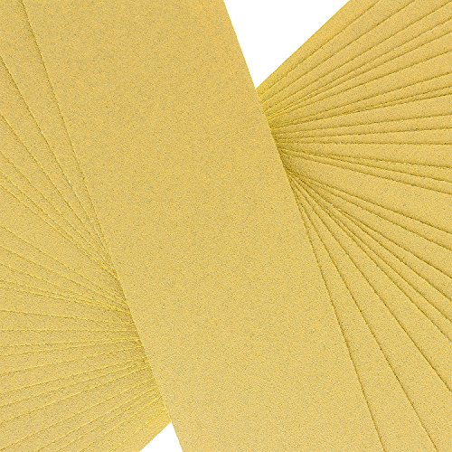 Dura-Gold - Premium - 80 Grit Gold - Pre-Cut Longboard Sheets 2-3/...
