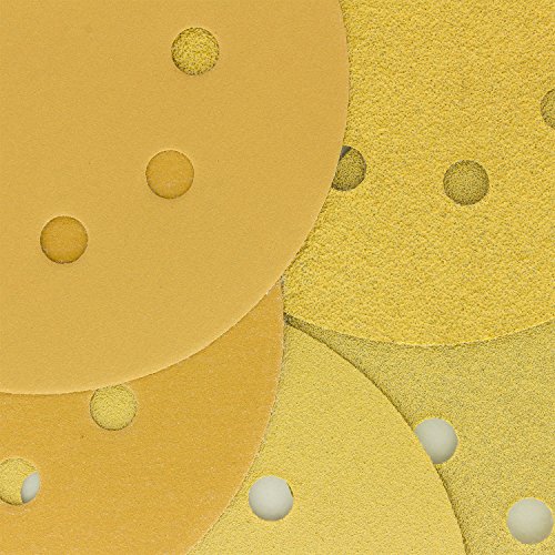Dura-Gold Premium - Variety Pack - 5 Gold Sanding Discs - 8-Hole ...