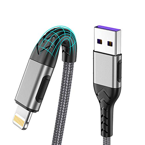 iPhone Charger, Apple MFi Certified 3Pack 10FT USB A Cable for L...