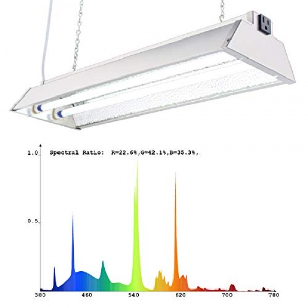 DuroLux DL822N T5 HO 2Ft 2 Fluorescent Lamps Grow Lighting System ...