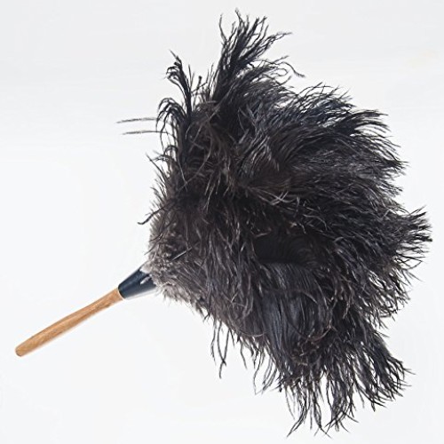 GM Ostrich Feather Duster Mini Duster 14 Black
