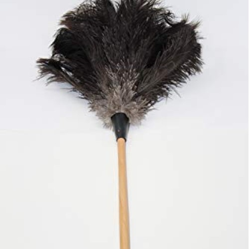 GM Ostrich Feather Duster Mini Duster 14 Black