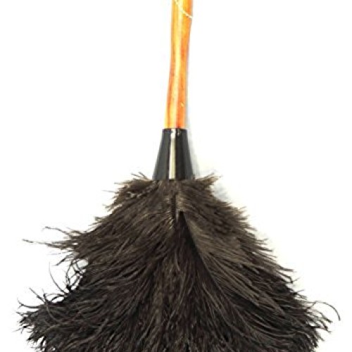 GM Ostrich Feather Duster Mini Duster 14 Black