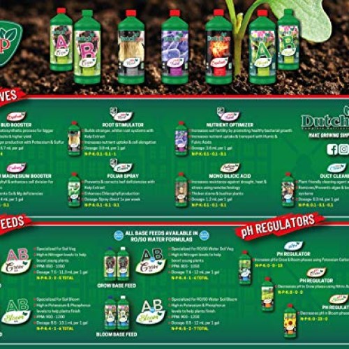 Dutchpro Nutrients Take Root: Root Stimulator for Huge Root Mass |...