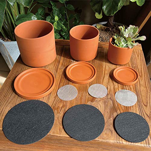 Terracotta Pots for Plants, 4.2 Inch 5.3 Inch 6.5 Inch, Succulent ...