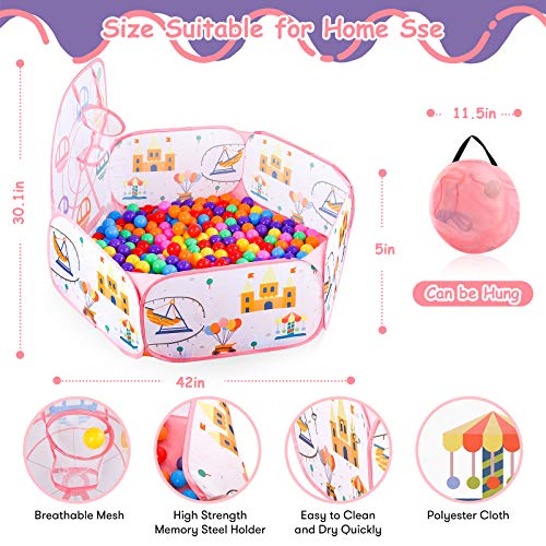 Dweyka Kids Ball Pit Large Pop Up Children Play Tent,Child Toddler...