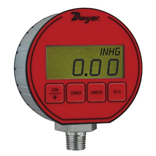Dwyer DPG Series Digital Pressure Gauge, -0.5% Full Scale Accuracy...