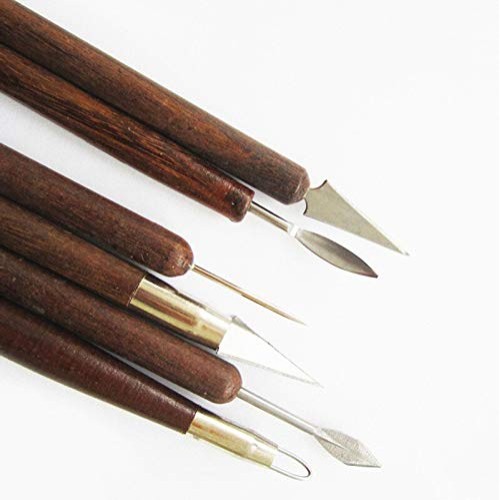 Chisel 6 PCS/Set Pottery Ceramics Chisel Tools Polymer Clay Modeli...