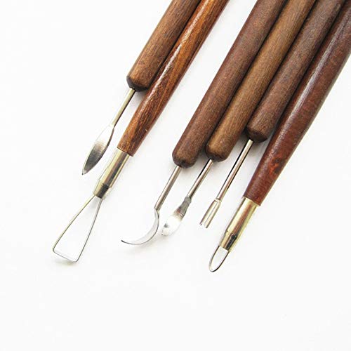 Chisel 6 PCS/Set Pottery Ceramics Chisel Tools Polymer Clay Modeli...