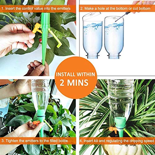 2020 New Plant Self Watering Spikes,16 Pcs Automatic Irrigatio...