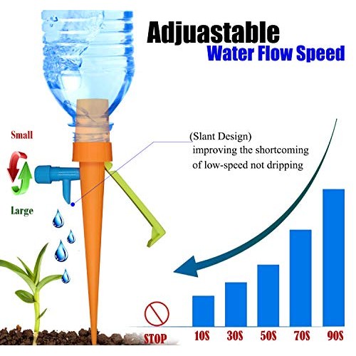 2020 New Plant Self Watering Spikes,16 Pcs Automatic Irrigatio...