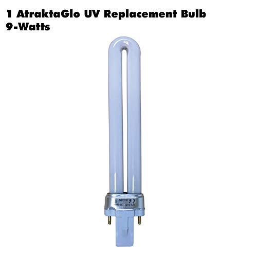 DynaTrap 21050 Indoor Insect Trap, DT3039 AtraktaGlo 9-Watt UV Bul...