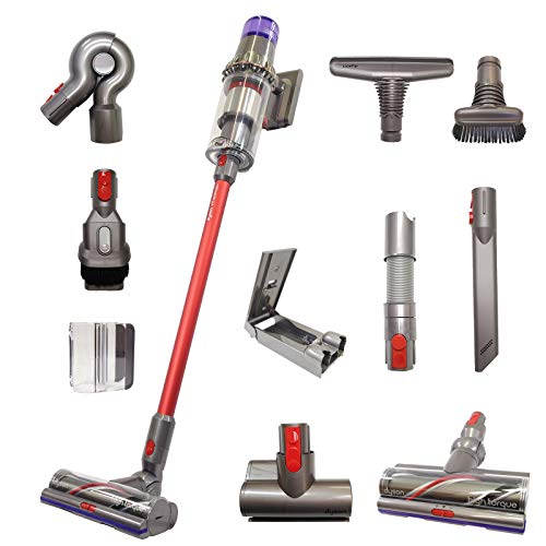 Dyson V11 Animal+ Cordless Red Wand Stick Vacuum Cleaner with 10 T...