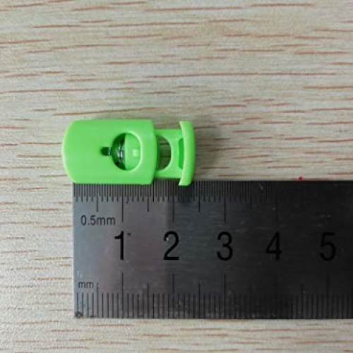 DYZD Multi-Colour Plastic Cord Lock End Spring Stop Toggle Stopper...