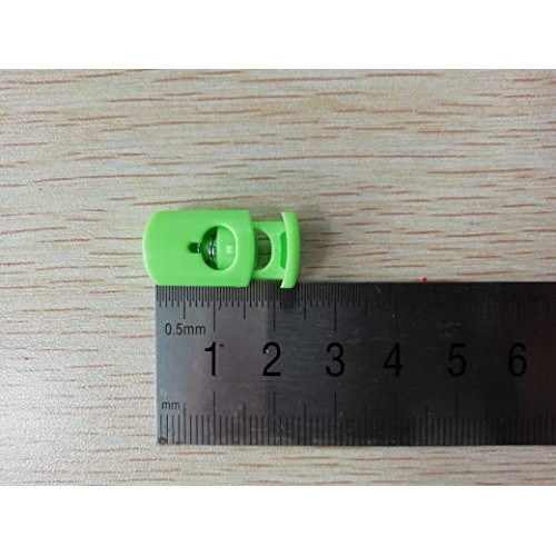 DYZD Multi-Colour Plastic Cord Lock End Spring Stop Toggle Stopper...