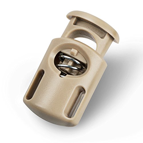 DYZD Plastic Cord Locks End Spring Stop Toggle Stoppers Multi-Colo...