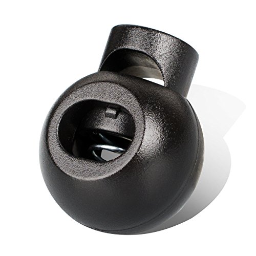 DYZD Single Hole Cord Lock Plastic Spring Toggle Stopper Cord Rope...