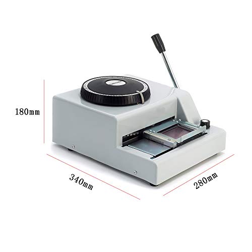 Embossing Machine，72 Character PVC Card Embosser Machine Credit C...