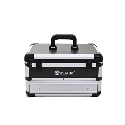E ELIAUK Tool Box Portable Tool Box with drawer Tool Storage Box O...