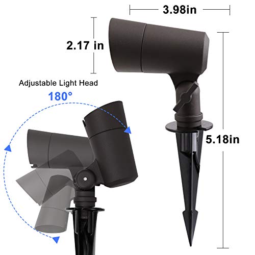 E ENERGETIC LIGHTING LED Landscape Lights with Connectors, 12V Low...