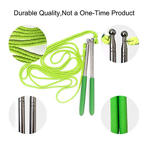 E-Know Bubble Wand, 4 Pack Giant Bubble Wand Outdoor Toy for Kids,...