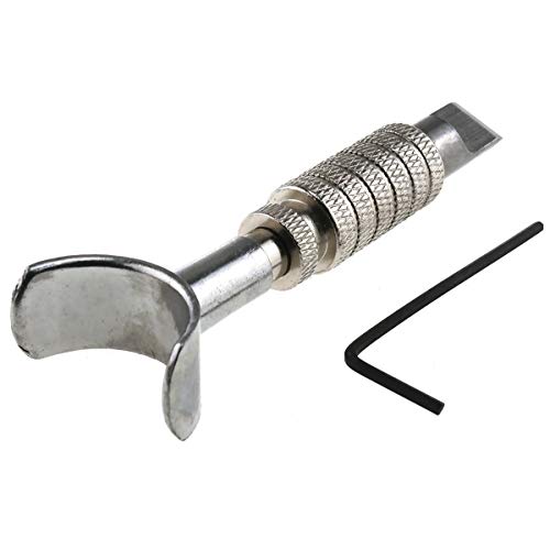 E-outstanding Swivel Knife 1Set Alloy Steel Rotating Carving Knife...