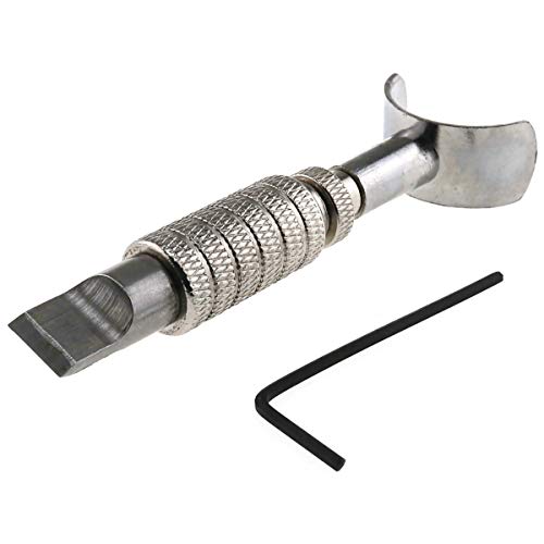 E-outstanding Swivel Knife 1Set Alloy Steel Rotating Carving Knife...