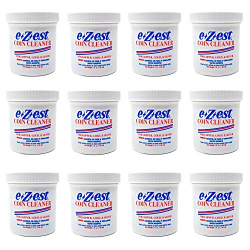 e-Z-est eZest Easy Coin & Jewelry Cleaner Copper Gold Silver 12 Pa...