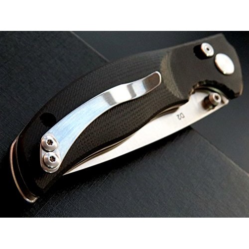 Eafengrow EF3 Outdoor Pocket Knife Folding Hunting Knife with D2 B...