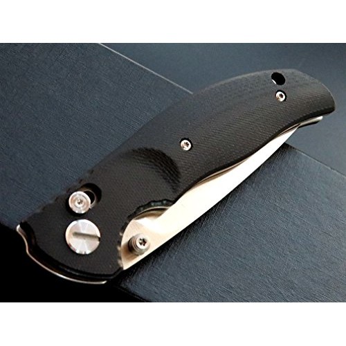 Eafengrow EF3 Outdoor Pocket Knife Folding Hunting Knife with D2 B...
