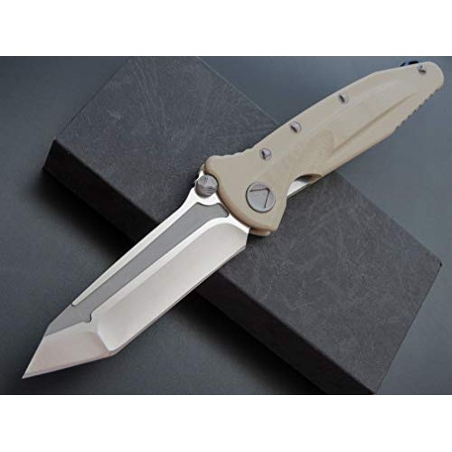 Eafengrow EF55 Pocket Folding Hunting Knife G10 Handle D2 Blade,ED...